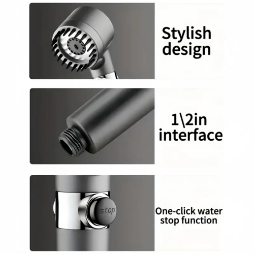 Ellery Scalp — 3-Mode Shower Head with Scalp Brush