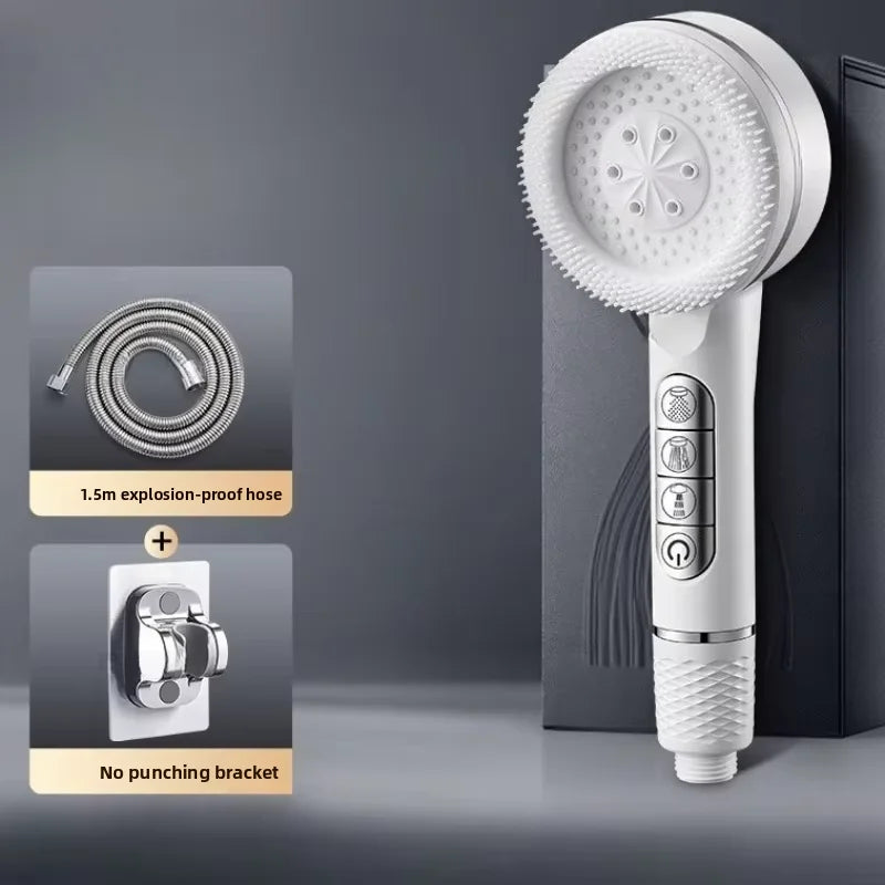 Ellery shower head with 1.5 metre reinforced stainless steel hose
