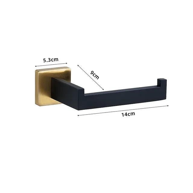 Bramwell — Wall-Mounted Bathroom Hardware Set, 304 Stainless