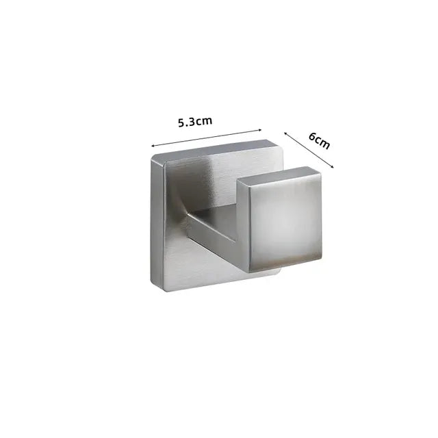 Bramwell — Wall-Mounted Bathroom Hardware Set, 304 Stainless