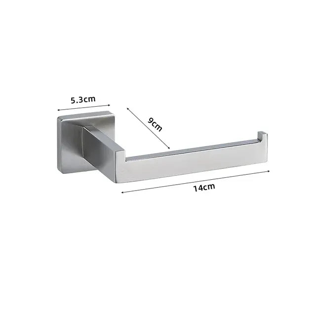 Bramwell — Wall-Mounted Bathroom Hardware Set, 304 Stainless