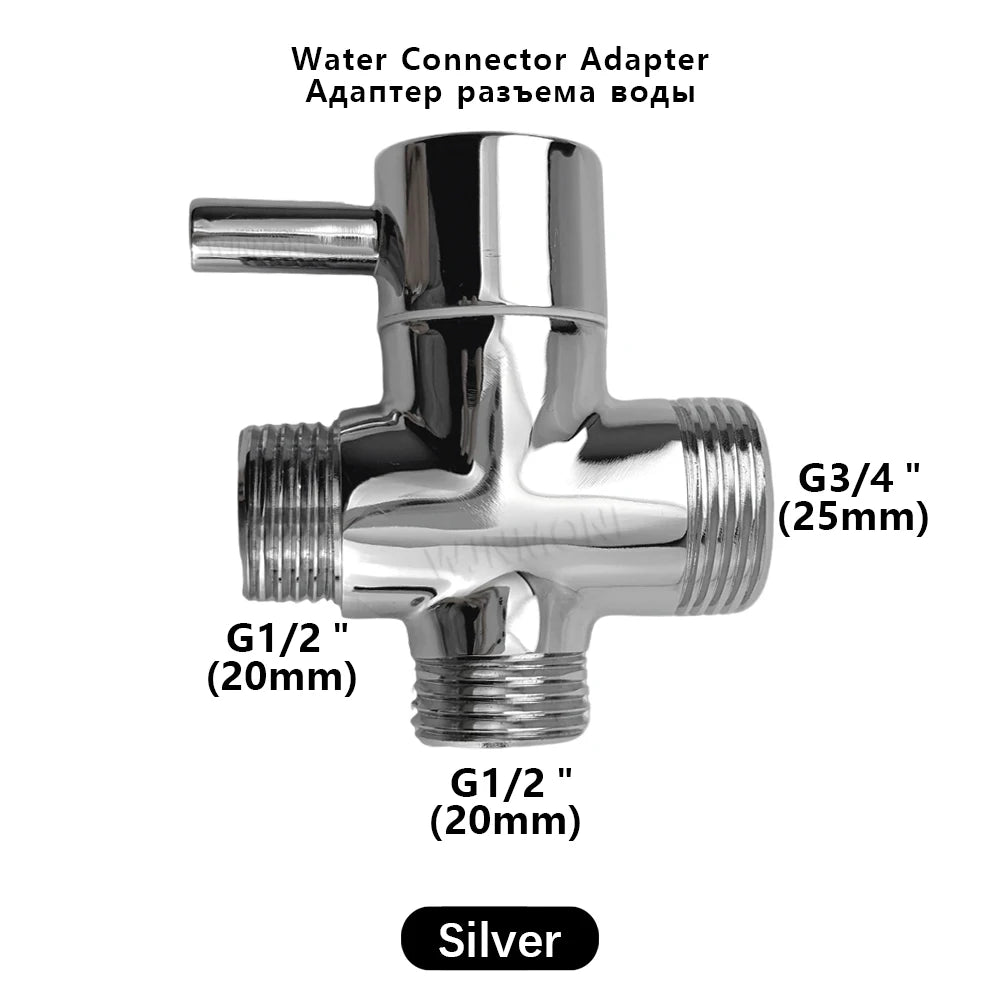 Fenwick shower column — connector adapters included