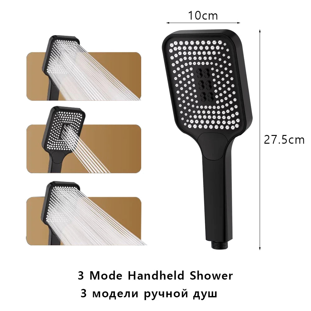 Fenwick shower column — dimensions and fittings