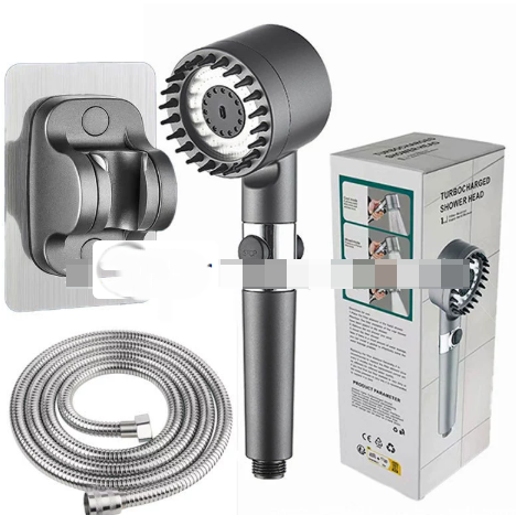 Ellery Scalp — 3-Mode Shower Head with Scalp Brush