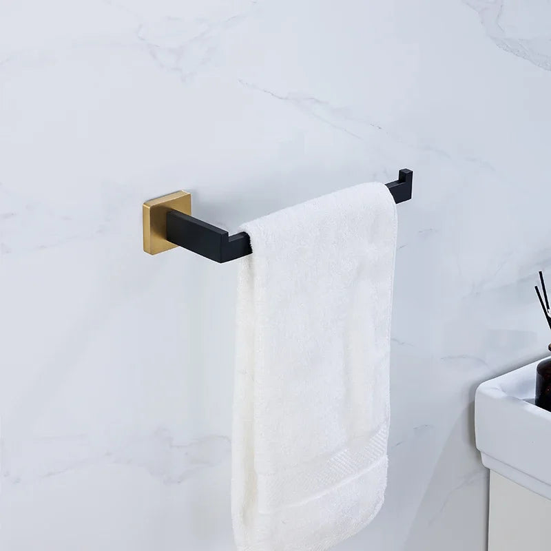 Bramwell — Wall-Mounted Bathroom Hardware Set, 304 Stainless