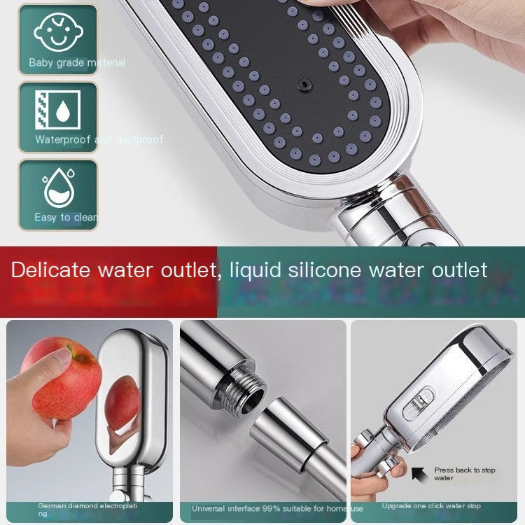 Ellery — 3-Mode High-Pressure Shower Head with Filter