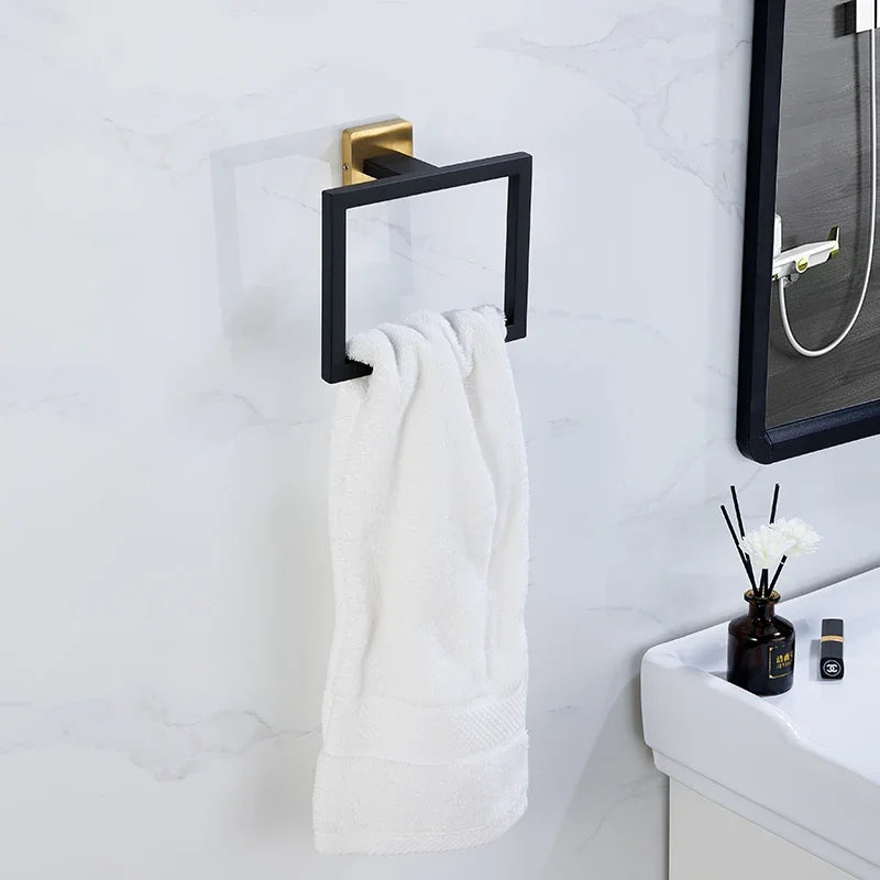 Bramwell — Wall-Mounted Bathroom Hardware Set, 304 Stainless
